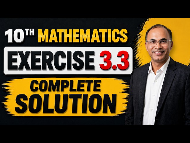 Class 10 Math Exercise 3.3 Complete Solution | New Book 2026 | Unit 3 Matrices