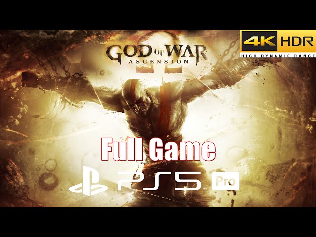 God of war Acsencion PS5 Pro | Full Game Walkthrough in 4K HDR 60FPS (Must Play #23)