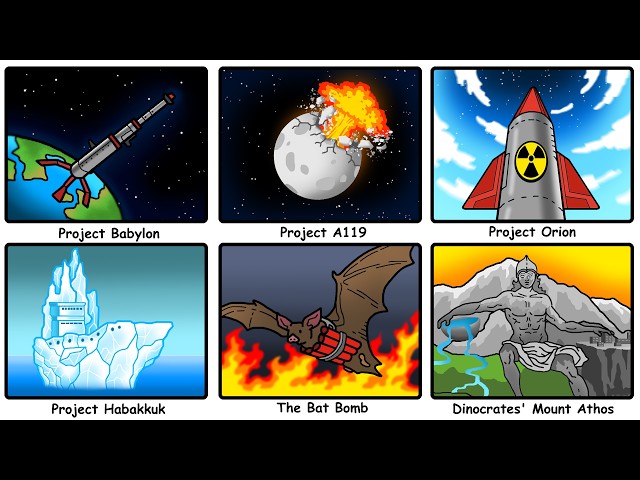 The Most Insane Engineering Projects That Almost Happened