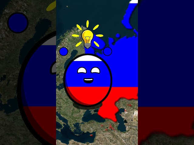 America and Russia are closer than you think #historyballs #countryballs