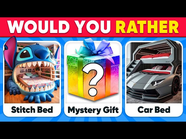 Would You Rather...? MYSTERY Gift Edition 🎁🤑 Daily Quiz
