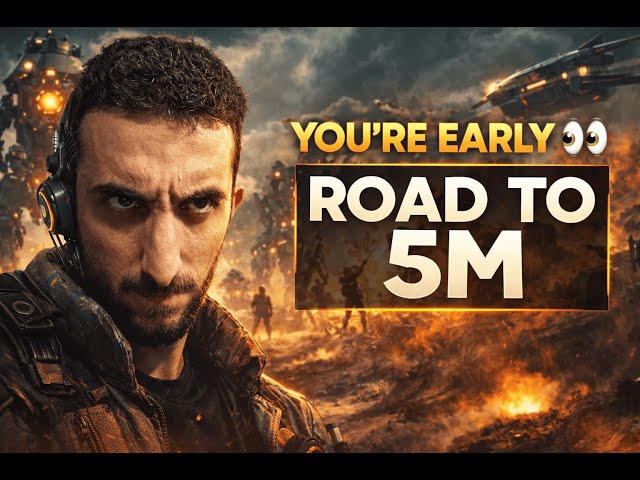 🔴 Road to 5M 💰 | Follow & Be Part of the Journey
