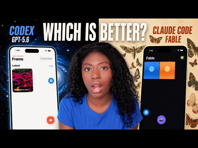 Claude Code vs Codex: I Made Them Build The Same App (Fable 5 vs GPT-5.6 Sol)