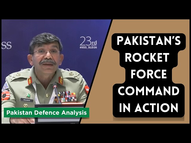 Pakistan's Rocket Force Command in Light in Shangri-La Dialogue