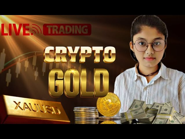 📊 LIVE TRADING XAU/USD AND BTC/USD  | GOLD & BTC | TODAY'S LIVE MARKET ANALYSIS IN GUJARATI