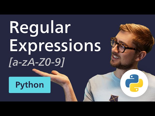 [5 Minute Tutorial] Regular Expressions (Regex) in Python