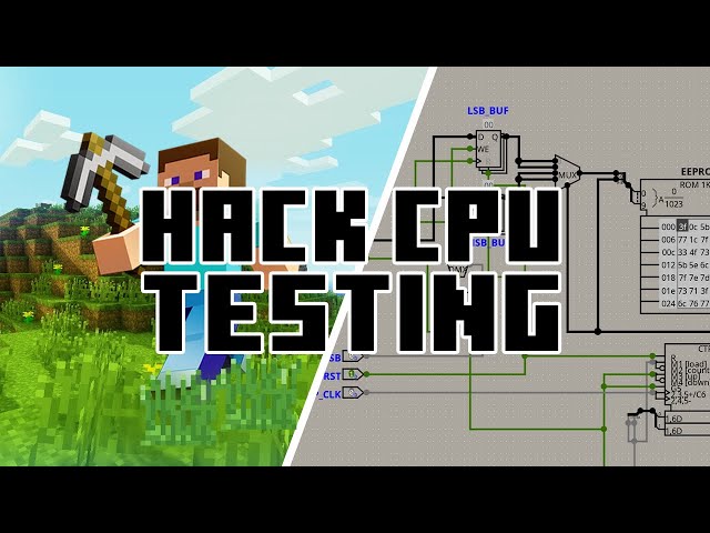 HackCPU Logisim CPU Testing - Tips, Tricks, and Secrets