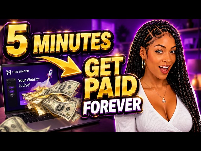 🤯 How To Build A Website in 5 Minutes That Pays You Forever! AI Side Hustle Nobody Talks About