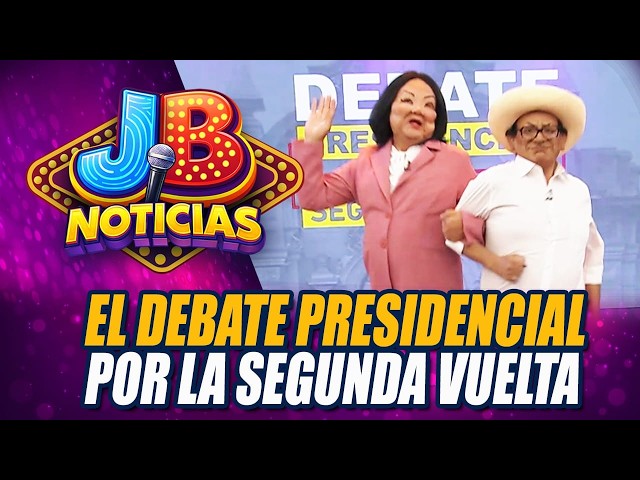 The presidential runoff debate JB Noticias style