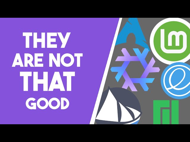 The Most OVERRATED Linux Distros