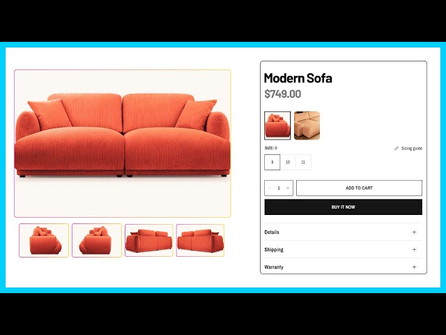 Shopify Tutorial: Filter Product Images by Color Variant Thumbnails (No App Needed)
