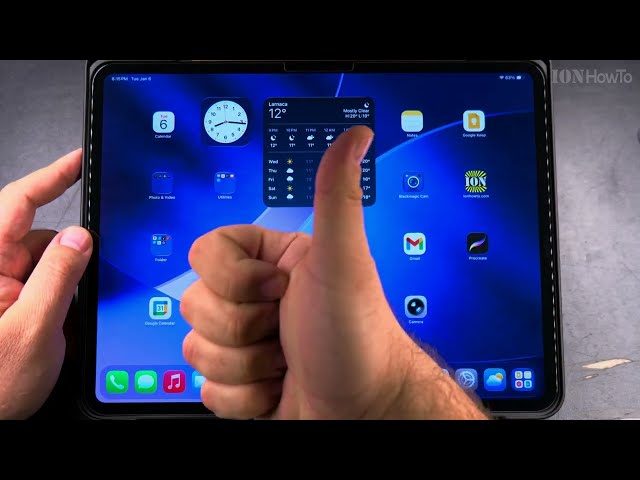 How to use four fingers gestures to swap between apps on your iPad