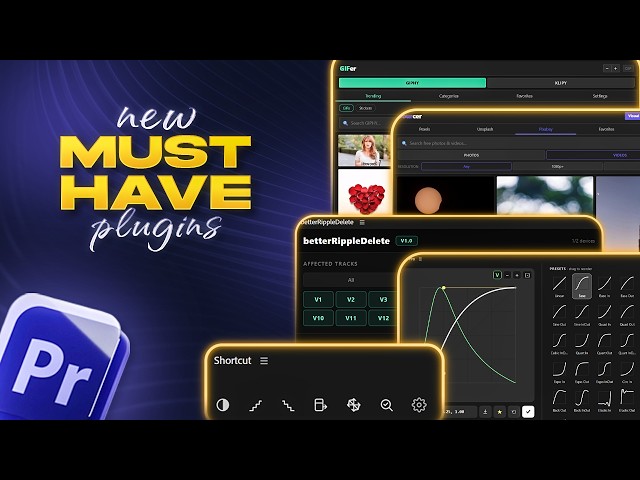 I Found 5 NEW (and free) Premiere Pro Plugins That Save Hours