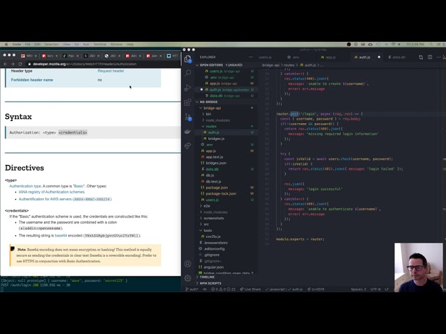 WEB422 Week 11 Part 3 - Passport and JWT