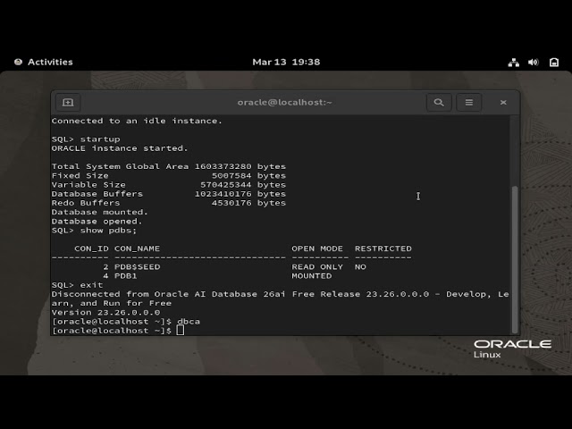 How to create a Pluggable Database PDB using the DBCA utility in Oracle Database