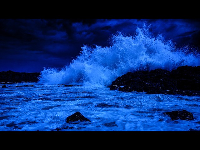 Deep Sleeping Ocean Sounds | 99.9% Drift Into Sleep Instantly with Powerful Ocean Sounds at Night