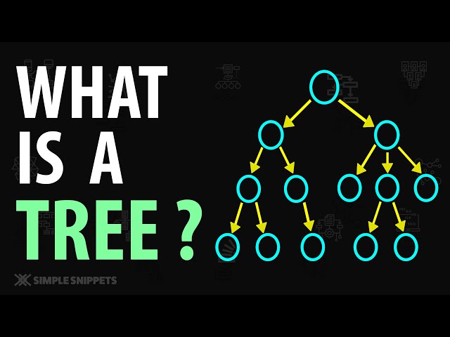 What is a Tree? | Introduction to Tree Data Structure (diagram) | Important Tree Terms & Properties