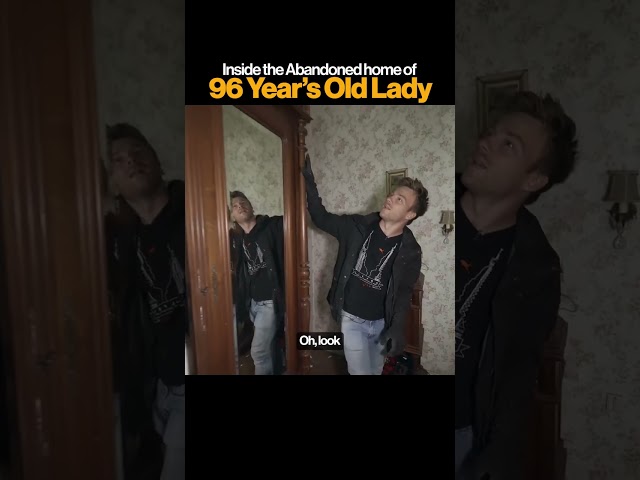 A 96-Year-Old Lady Lived Alone in This Remote Abandoned House 😳  #AbandonedHouse   #UrbanExploratio