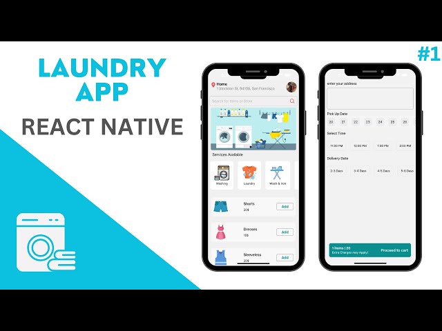 🔴 Let's build a full Stack laundry app with React Native using firebase