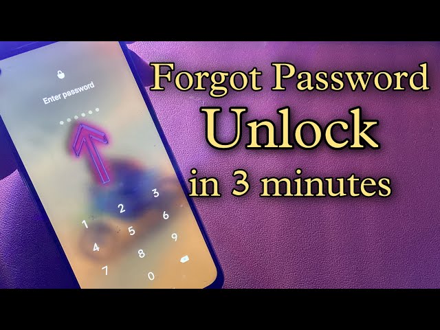 Unlock Any Xiaomi/Redmi/Mi/POCO Pattern Lock Without Data Loss | unlock mi phone without pattern