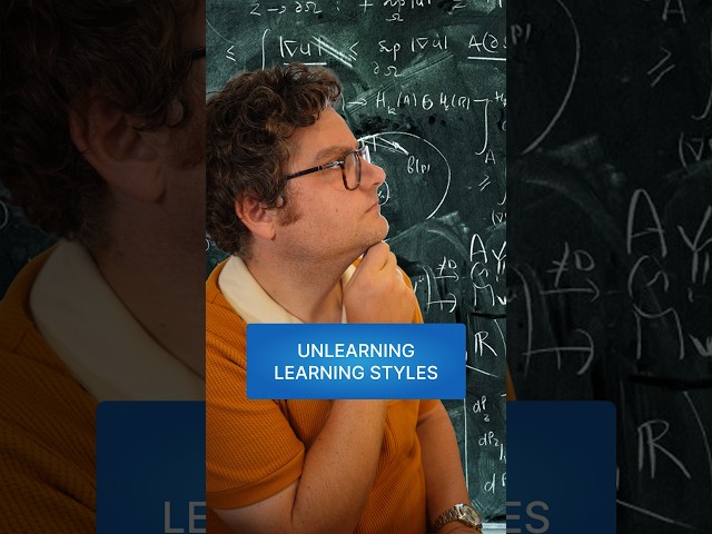 Unlearning: Learning styles