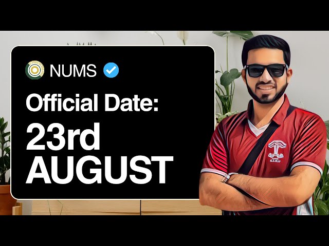 NUMS MDCAT 2026 | All You Need To Know About It | Date, Syllabus, Pattern & Preparation Tips