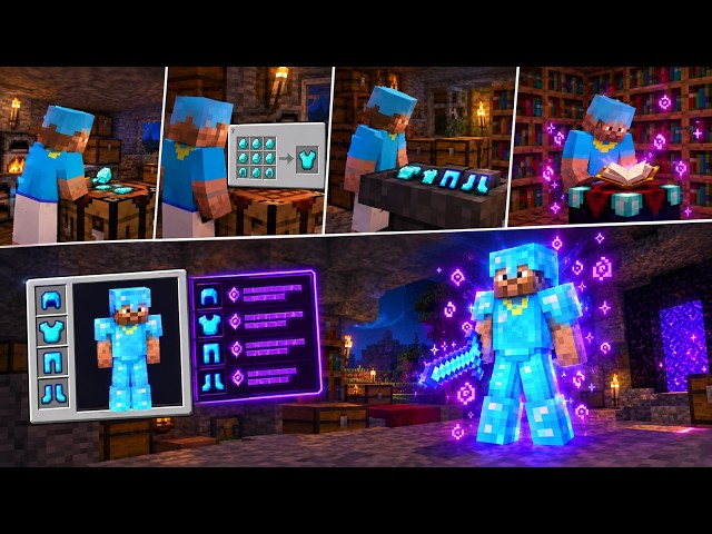 I Rebuilt My Diamond Armor… Then Made It OP! 💎⚡
