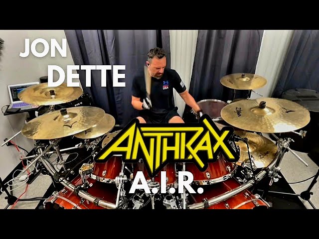 ANTHRAX A.I.R. by JON DETTE OF SLAYER, ANTHRAX, TESTAMENT.