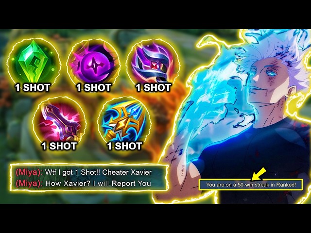 NEW META XAVIER BEST 1 HIT BUILD 2026 (RECOMMENDED BUILD) - MLBB