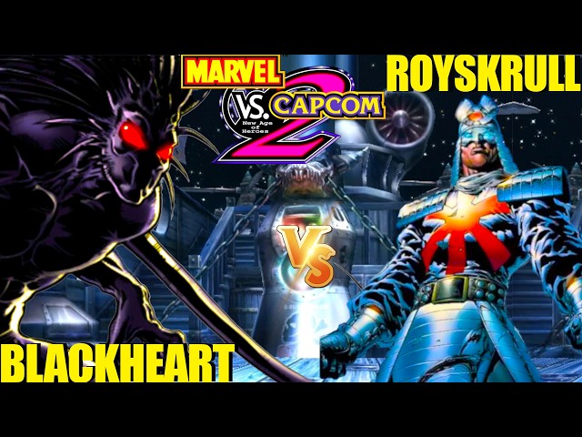 Marvel vs Capcom 2: ROYSKRULL vs BLACKHEART