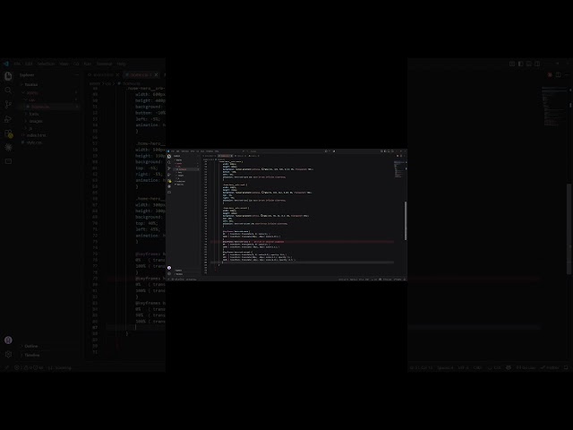 hero section css part #viral #css #viralshort #viralvideo #html #javascript #codixar