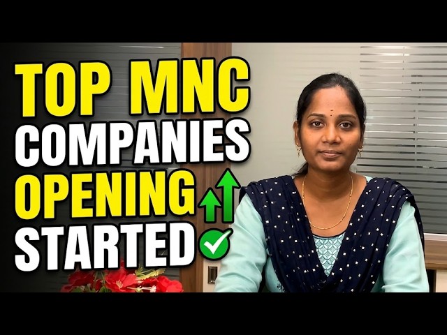 Top MNC Companies Hiring in Sept & Oct 2026 | Jobs for Freshers | TCS, Infosys, Accenture