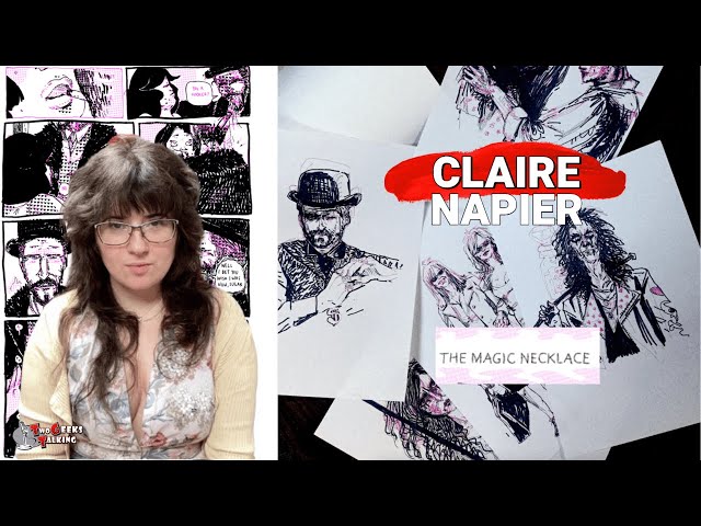 Claire Napier creator The Magic Necklace comic interview | Two Geeks Talking