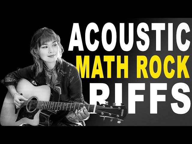 5 Beautiful Math Rock / Midwest Emo ACOUSTIC Guitar Riffs