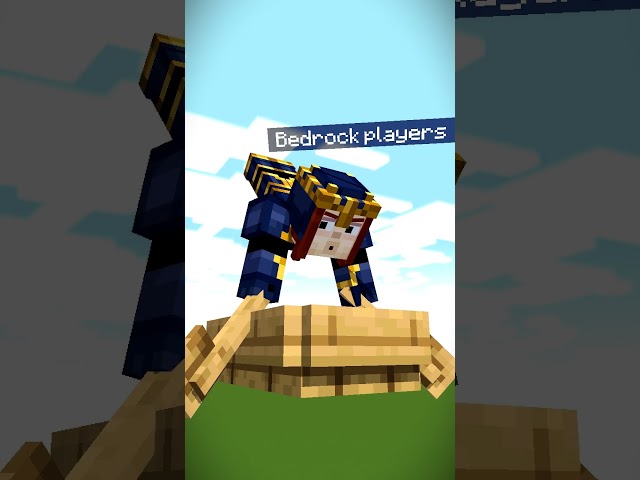 Minecraft Java VS. Bedrock meme (Remasted) #shorts #memes #minecraft #animation