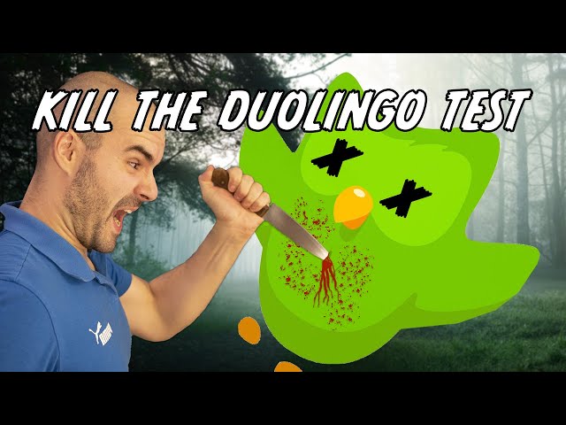 I KILLED the DUOLINGO ENGLISH TEST | SCORE's native English speaker takes the Duolingo English Test