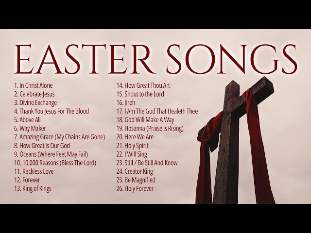 He is Risen! ✝️ Best Easter Worship Songs 2026 ✝️ Non Stop Christian Music Playlist