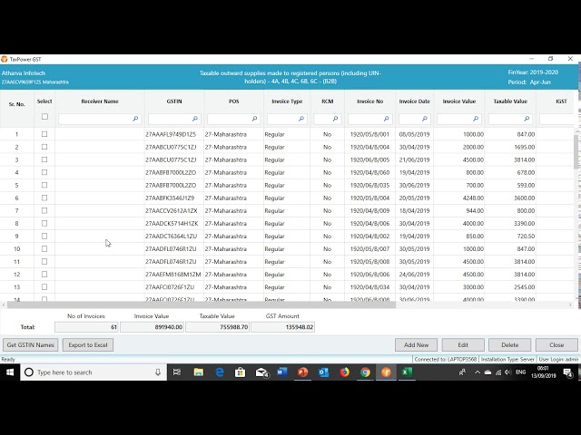 How to File GSTR1 Through TaxPower GST