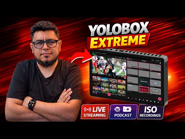 Yolobox Extreme - THE BEST DEVICE FOR PROFESSIONAL PRODUCTIONS AND BROADCAST
