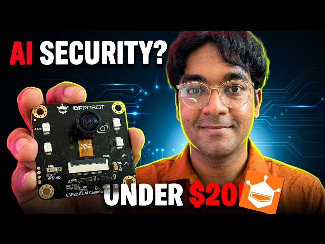 I made an Amazing AI Security System! DFrobot ESP32-S3 AI Camera Review | OpenAI & Telegram