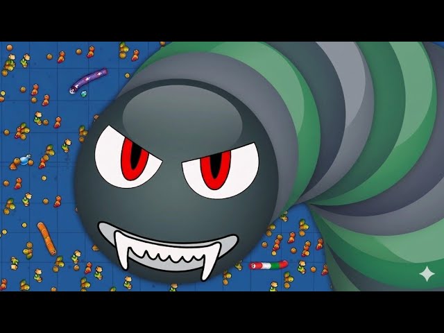Worms zone io worms zone magic game play snake game saamp wala game #cacingbesar #wormszoneio