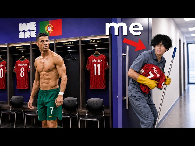 I Stole Ronaldo's Jersey *not clickbait*
