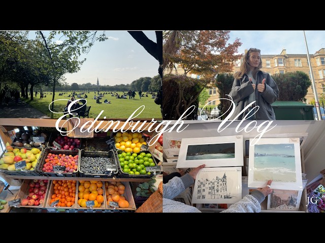 Edinburgh Vlog | Country walks, Sunday breakfasts + a bit of mooching