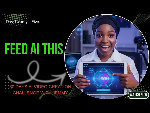 I USED A JSON PROMPT TO GENERATE A FULL AI MONOLOGUE VIDEO HERE’S HOW TO DO YOURS