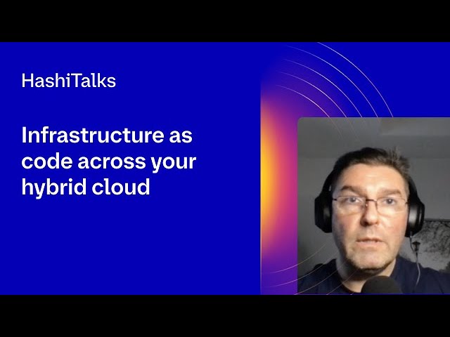 Infrastructure as code across your hybrid cloud