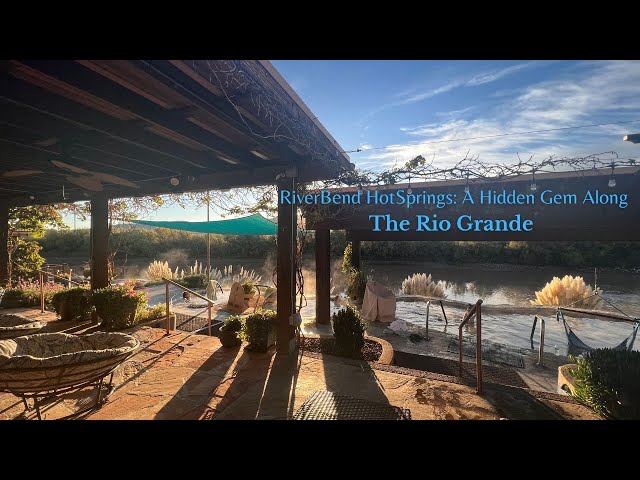 360/VR - Most Relaxing Hot Springs in New Mexico | Riverbend Hot Springs in Truth or Consequences