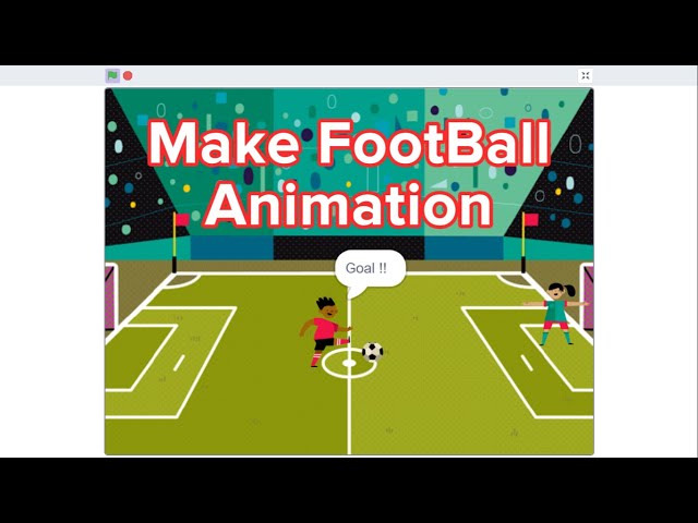 Football Animation   #code #scratch #easy #scratchcode #codind #simple #simplecoding #coding