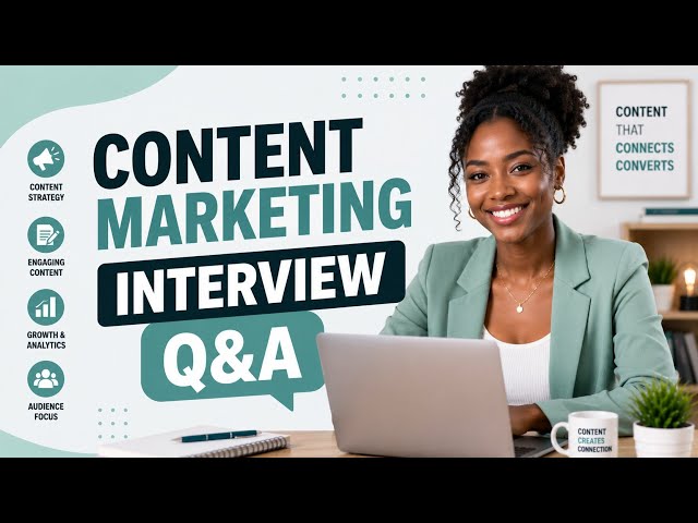 Content Marketing Interview Q&A | Test Your Strategy, SEO & Campaign Planning Skills | Uplatz