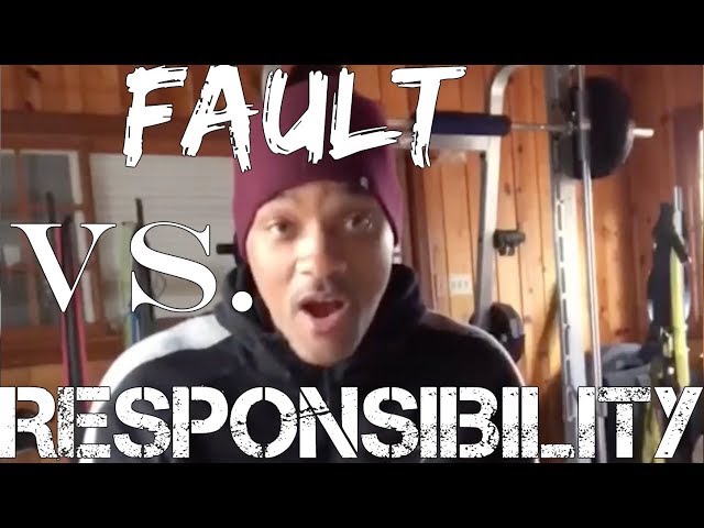 Fault Vs Responsibility by Will Smith FULL SPEECH