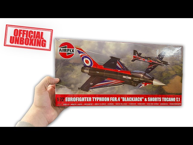 Airfix | Eurofighter Typhoon FGR.4 "Blackjack" & Shorts Tucano T.1 - Twin Pack